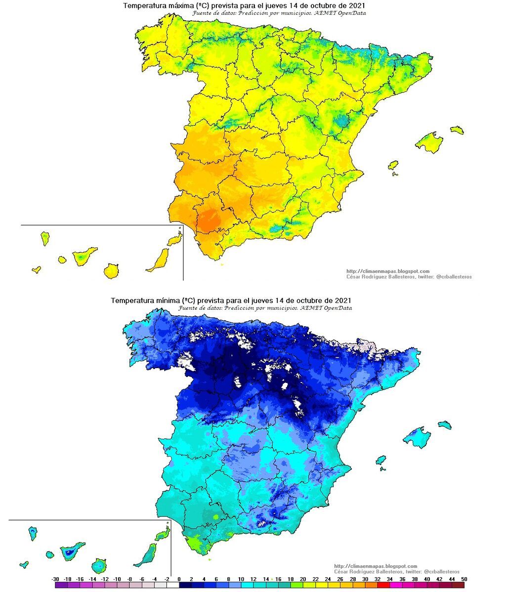 temperaturas jeuvesç