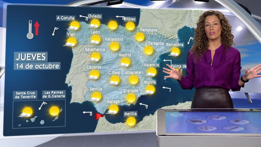 Media España dormirá a menos de 10 grados: el tiempo que va a hacer el jueves