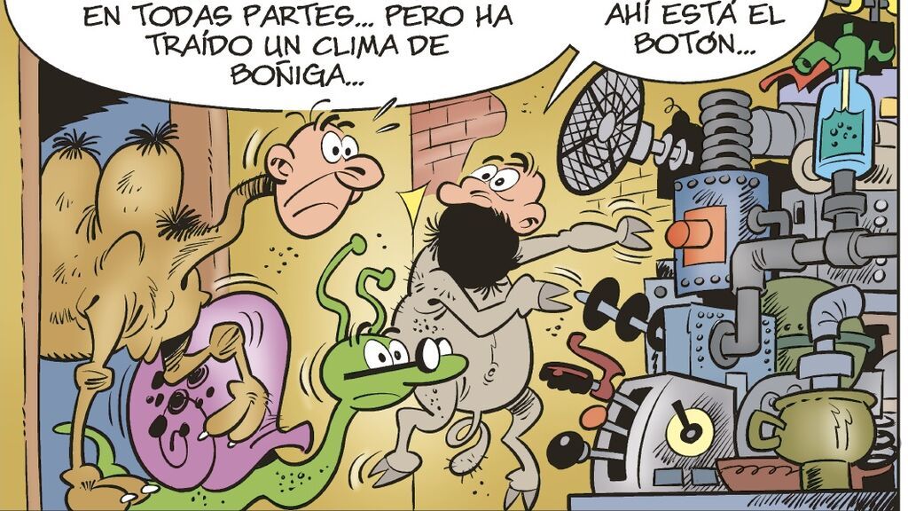 Mortadelo y Filemón contra el cambio climático