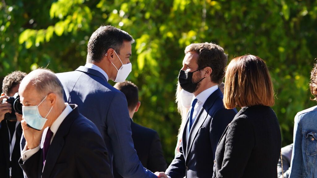 Bolaños y Egea tras el acuerdo de renovación de órganos institucionales