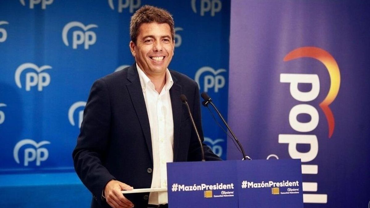 El presidente de Alicante, Carlos Mazón, entre los ocho que más cobran El presidente de Alicante, Carlos Mazón, entre los ocho que más cobran
