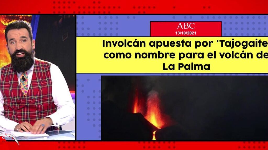 'Los Teloneros' proponen un nuevo nombre para el volcán de La Palma