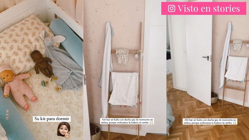El cuarto de baño propio y otros detalles de la habitación de la hija de Laura Escanes