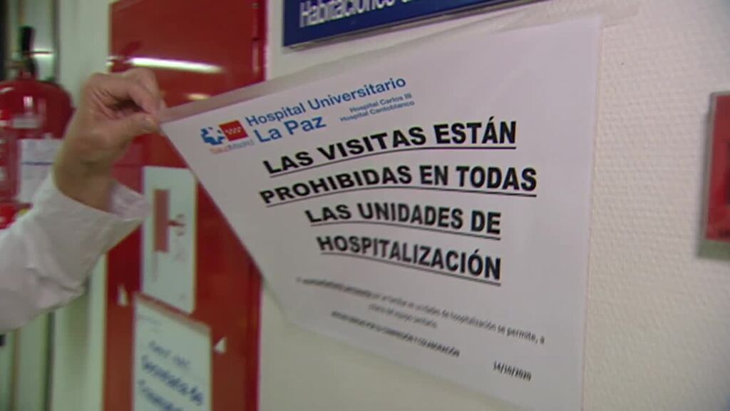 Los hospitales de Madrid ya prmiten visitantes y acompañantes