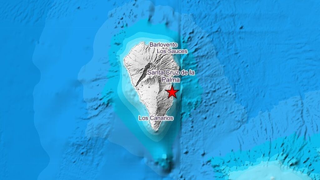 Dos terremotos de 4,5 y 4,6 hacen temblar La Palma durante la noche