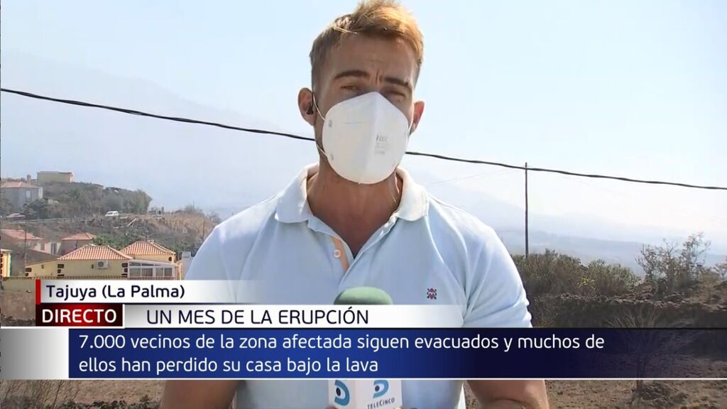 Las impactantes cifras tras un mes de una erupción "de manual" en La Palma