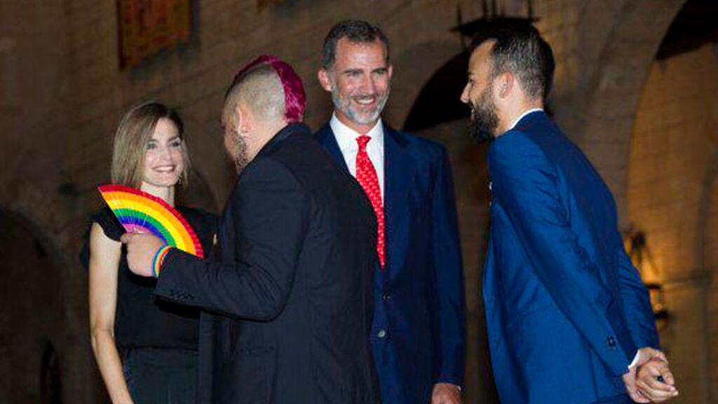 Letizia y Felipe han apoyado al colectivo.