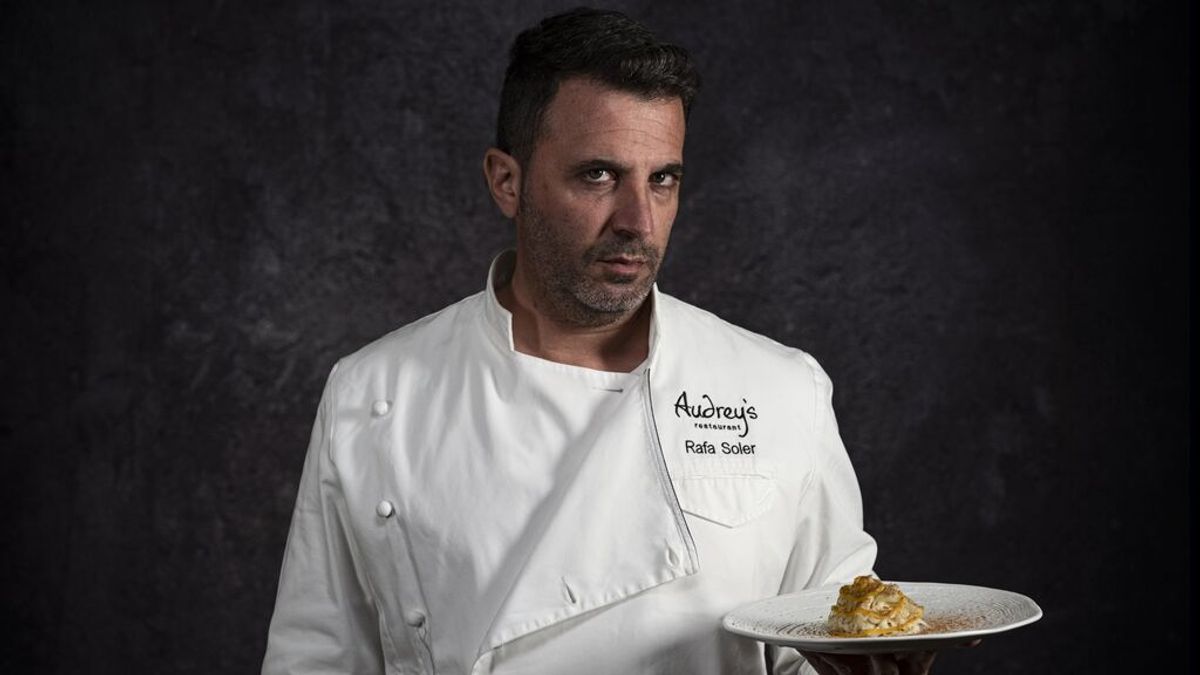 El chef Rafa Soler del restaurante Audrey's, elegido mejor cocinero de 2020