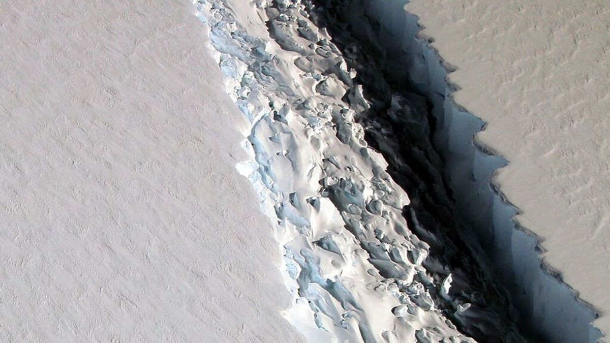 Riesgo de nuevos icebergs en la Antártida: ¿Qué es el mélange o 'pegamento' helado que se derrite?