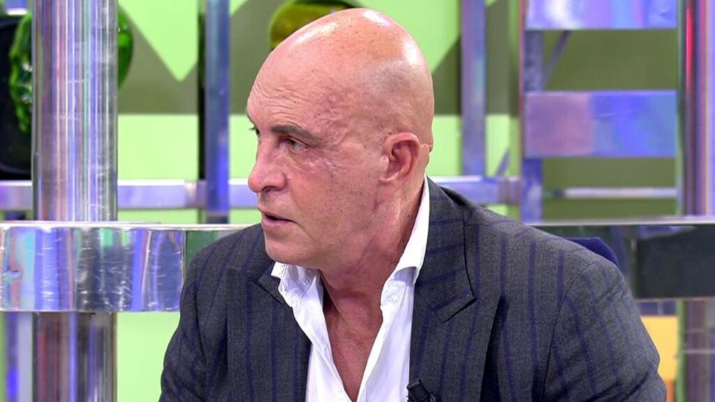 Kiko Matamoros, en el plató de 'Sálvame'