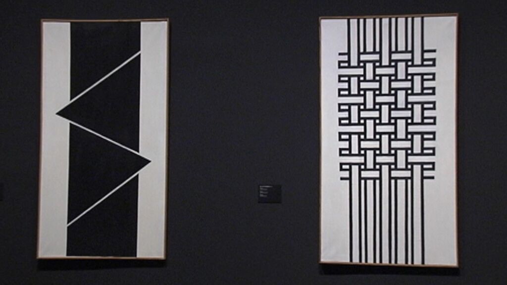 Pinturas que forman parte de la exposición