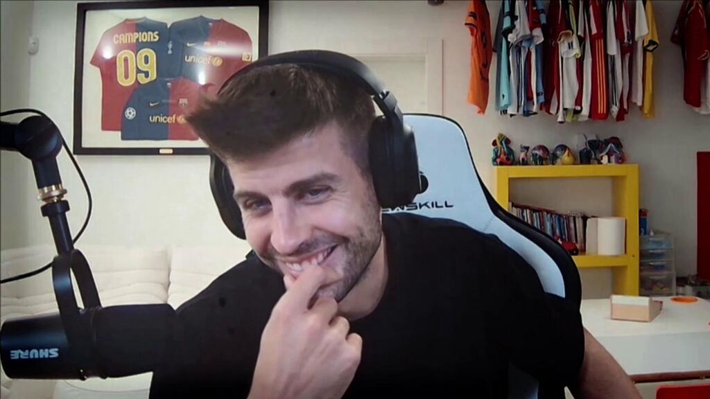 Piqué estuvo en directo con Ibai Llanos en Twitch.