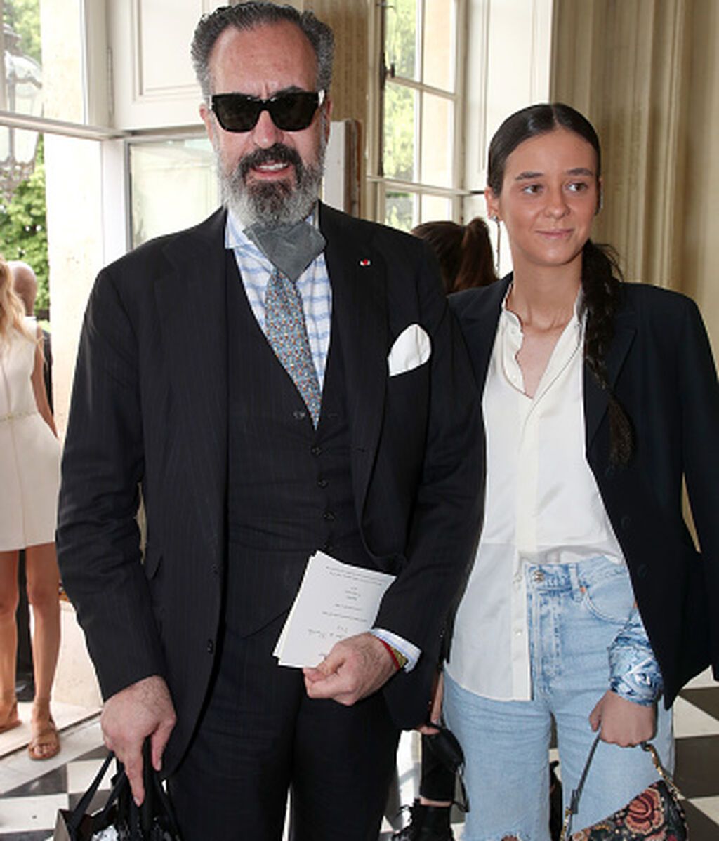 Jaime de Marichalar con su hija, Victoria Federica, en julio de 2021