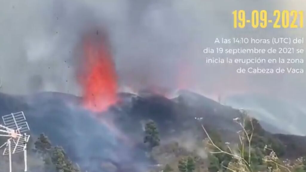 Así ha sido el mes de erupción del volcán de La Palma