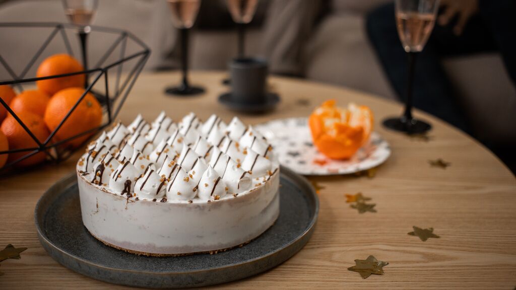 La tarta de limón es una receta refrescante.