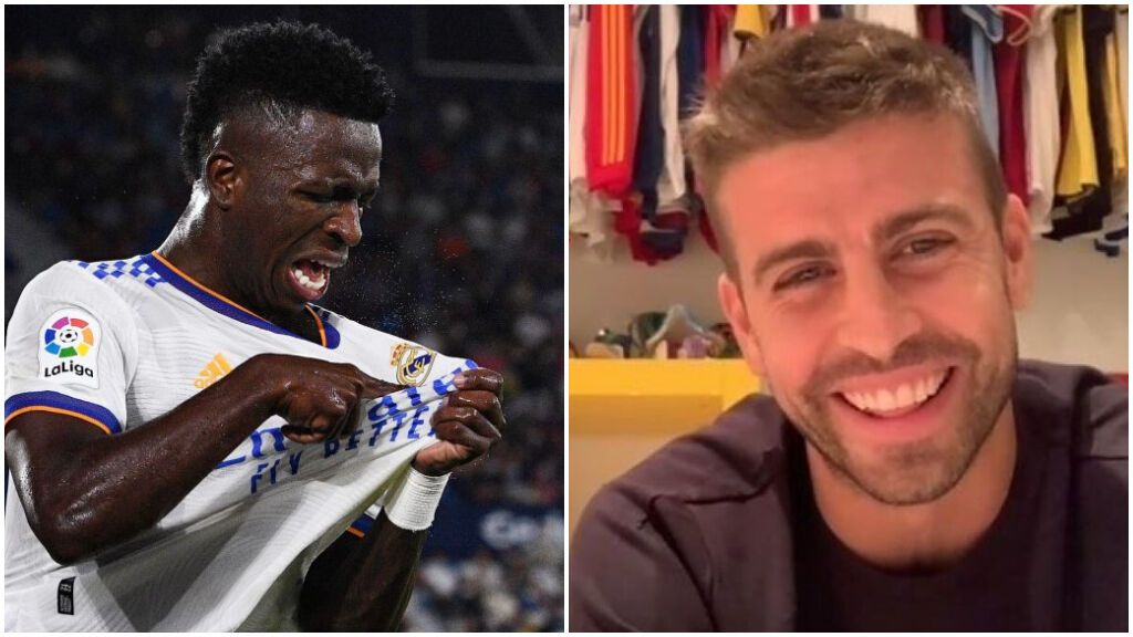 Vinicius no se corta y responde a Piqué: "Juego en el mejor equipo del mundo"