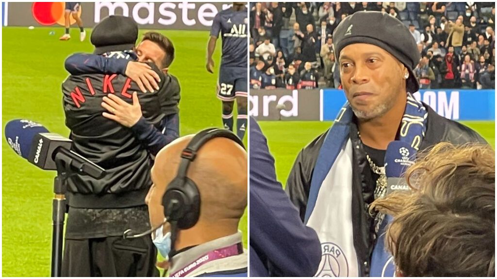 Homenaje a Ronaldinho en París