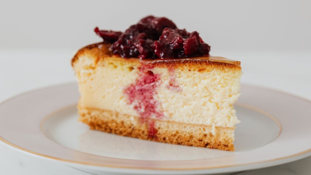 Tarta de queso.