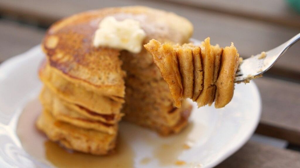 Podrás decorar las tortitas americanas con la forma que más te gusten.