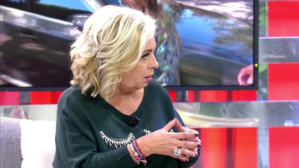 Carmen Borrego, sobre la entrevista del chófer de María Teresa: "Si Terelu lo hubiese sabido, probablemente lo hubiese evitado"