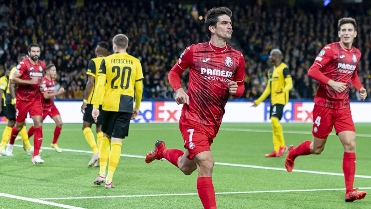 El Villarreal vence y convence ante Young Boys con goles de Yeremi Pino y Gerard Moreno