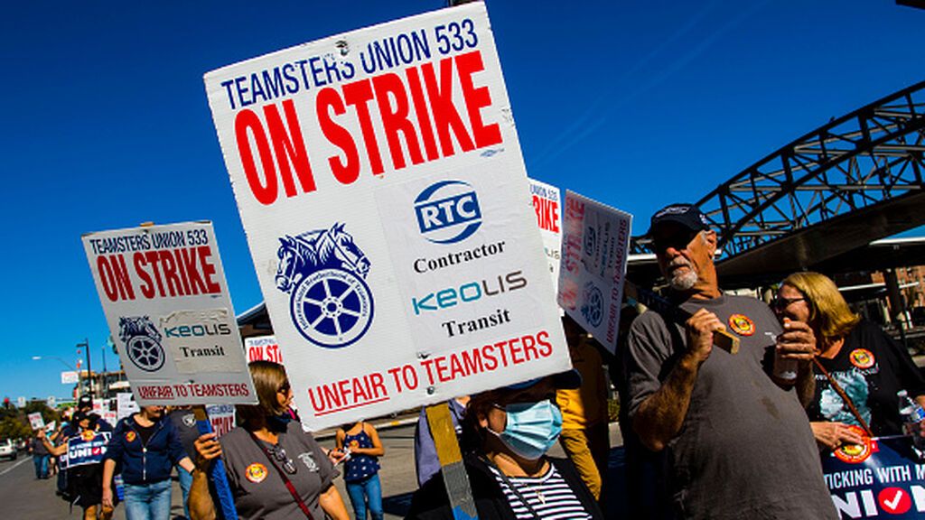El striketober o la gran huelga de octubre en Estados Unidos