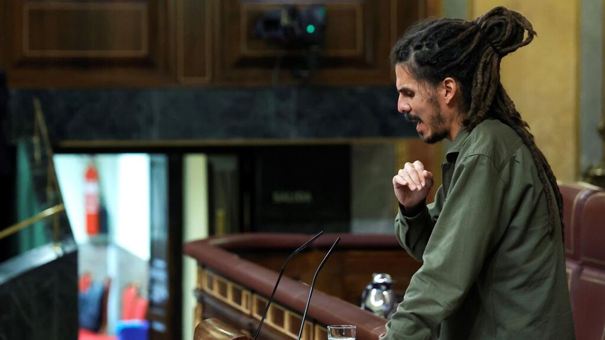 Alberto Rodríguez, en la tribuna del Congreso de los Diputados Alberto Rodríguez, en la tribuna del Congreso de los Diputados