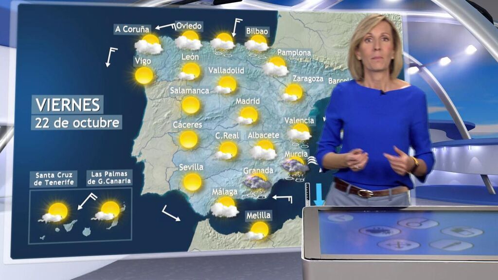 Las lluvias y el frío van a ir a más por un frente: el tiempo para el viernes en España