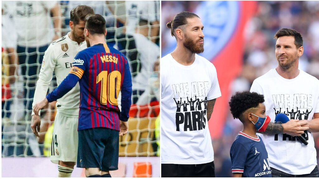 El primer 'Clásico' sin Messi ni Sergio Ramos como capitanes: lo seguirán juntos desde París
