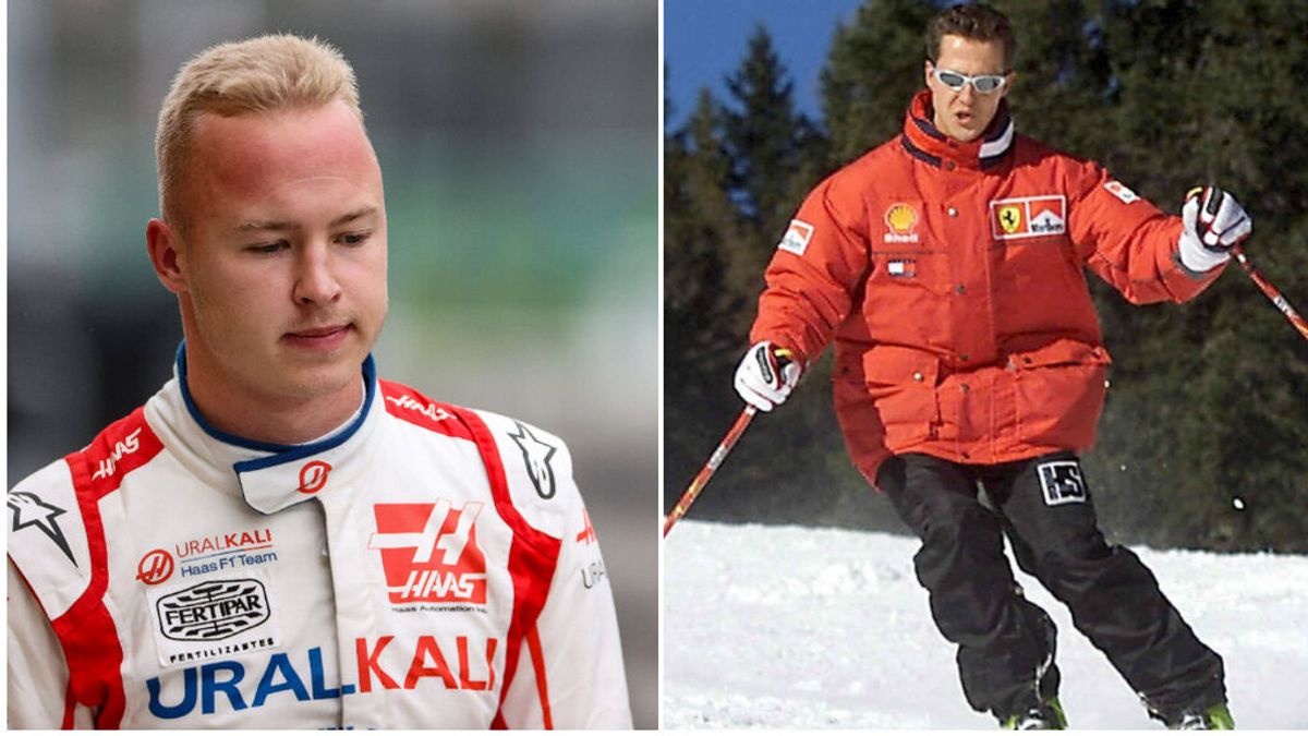 Mazepin revela que estaba al lado de Schumacher cuando tuvo el accidente de esquí: "Fuimos los primeros en enterarnos"