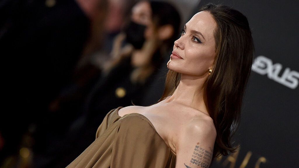 Angelina Jolie en la premiere de 'Eternals' en Los Ángeles
