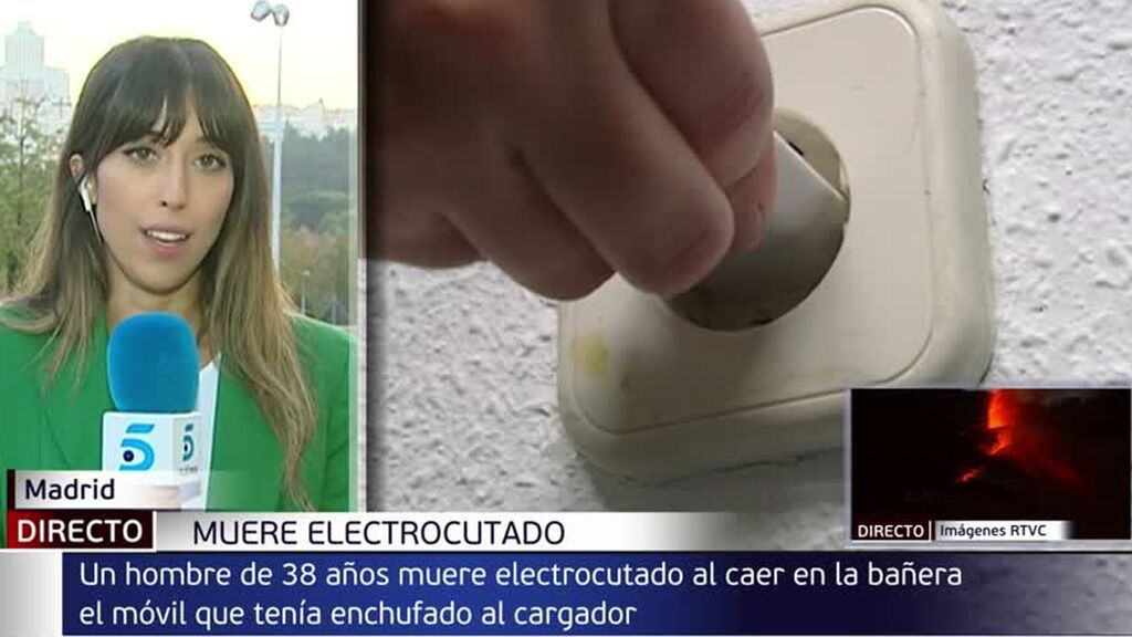Al hombre que murió electrocutado en La Latina se le cayo el teléfono móvil cargando al agua