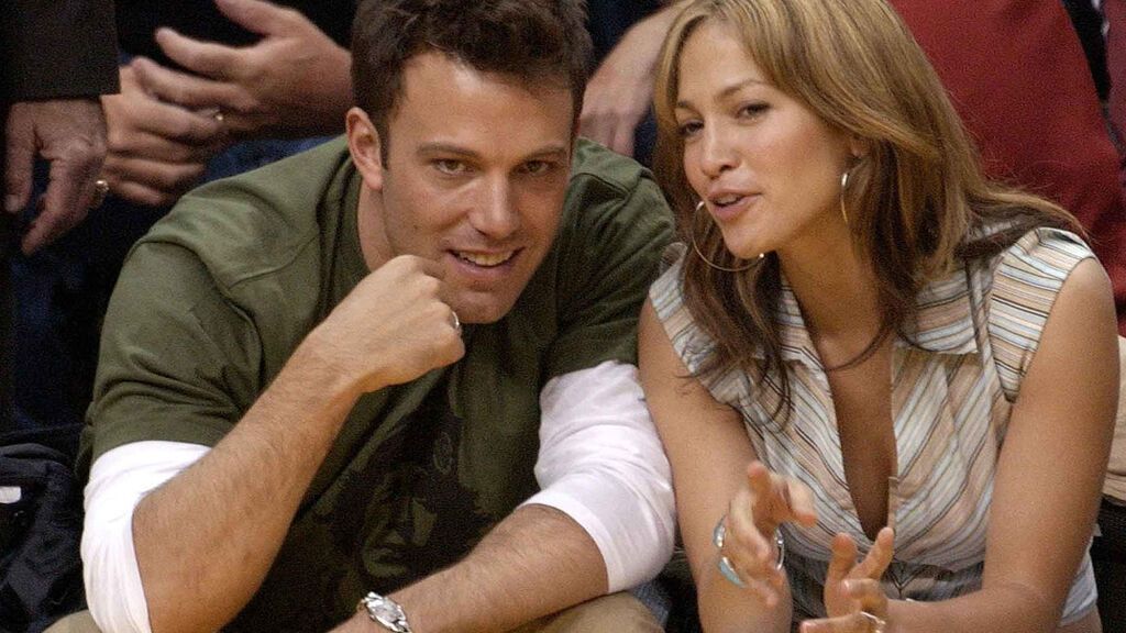 JLo y Ben coincidieron en el set de rodaje en el año 2002.