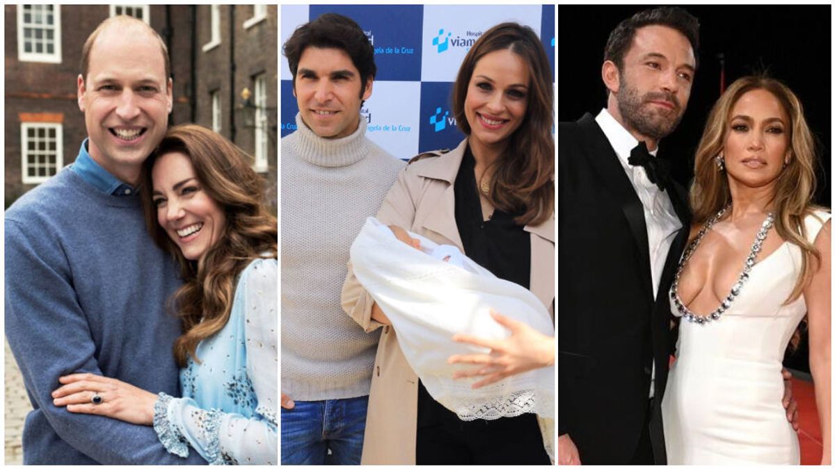 Kate Middleton y el príncipe William, JLo y Ben o Eva González y Cayetano Rivera: estos famosos le dieron una segunda oportunidad al amor.