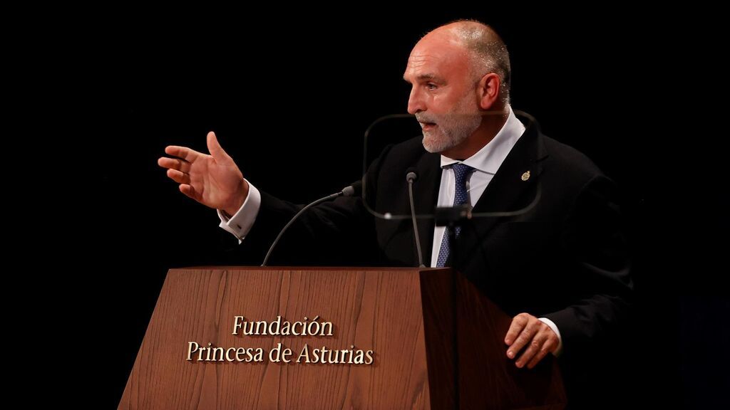 Discurso del chef José Andrés durante los premios Princesa de Asturias