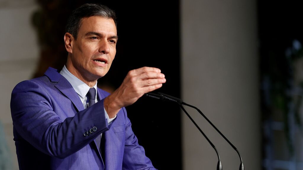 El presidente del Gobierno, Pedro Sánchez