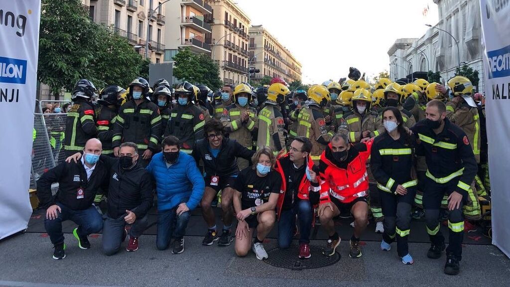 11.000 corredores han participado en la 'Cursa dels Bombers' en Barcelona este 2021
