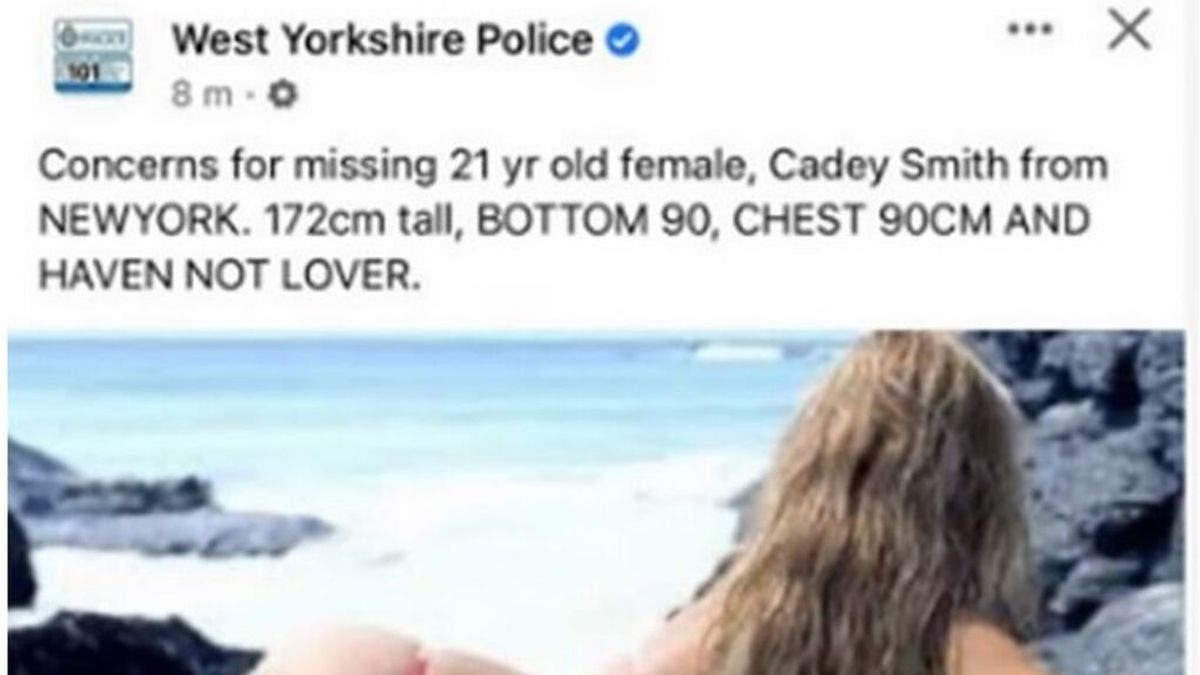 Hackean el perfil de Facebook de un departamento de policía y publican una foto de una mujer en bikini
