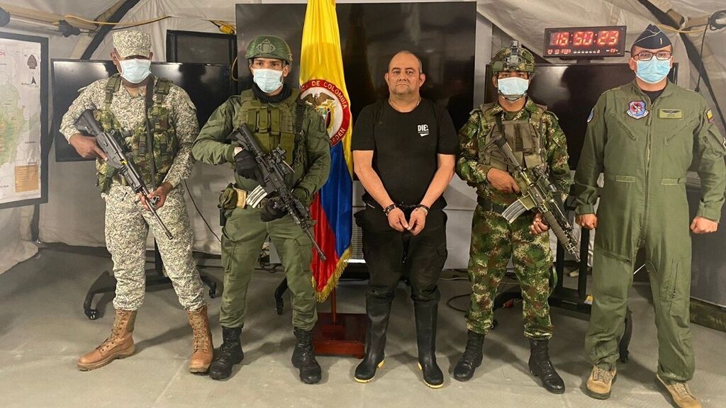 Capturan a 'Otoniel',  líder del Clan del Golfo y el narcotraficante más buscado de Colombia