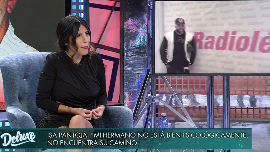 Isa Pantoja habla de la supuesta recaída de su hermano