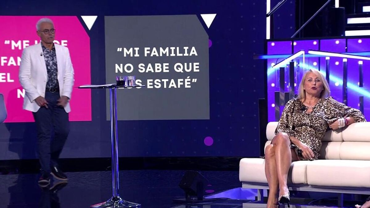 Lucía Pariente explica su sorprendente secreto: "Mi familia no sabe que la estafé"