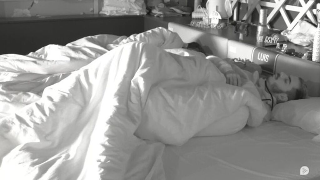 Dani ocupa la cama de Luis