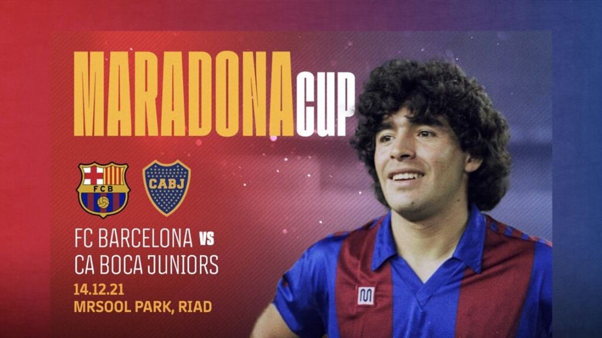 El Barcelona y el Boca Juniors jugarán la Copa Maradona para homenajear al Pelusa