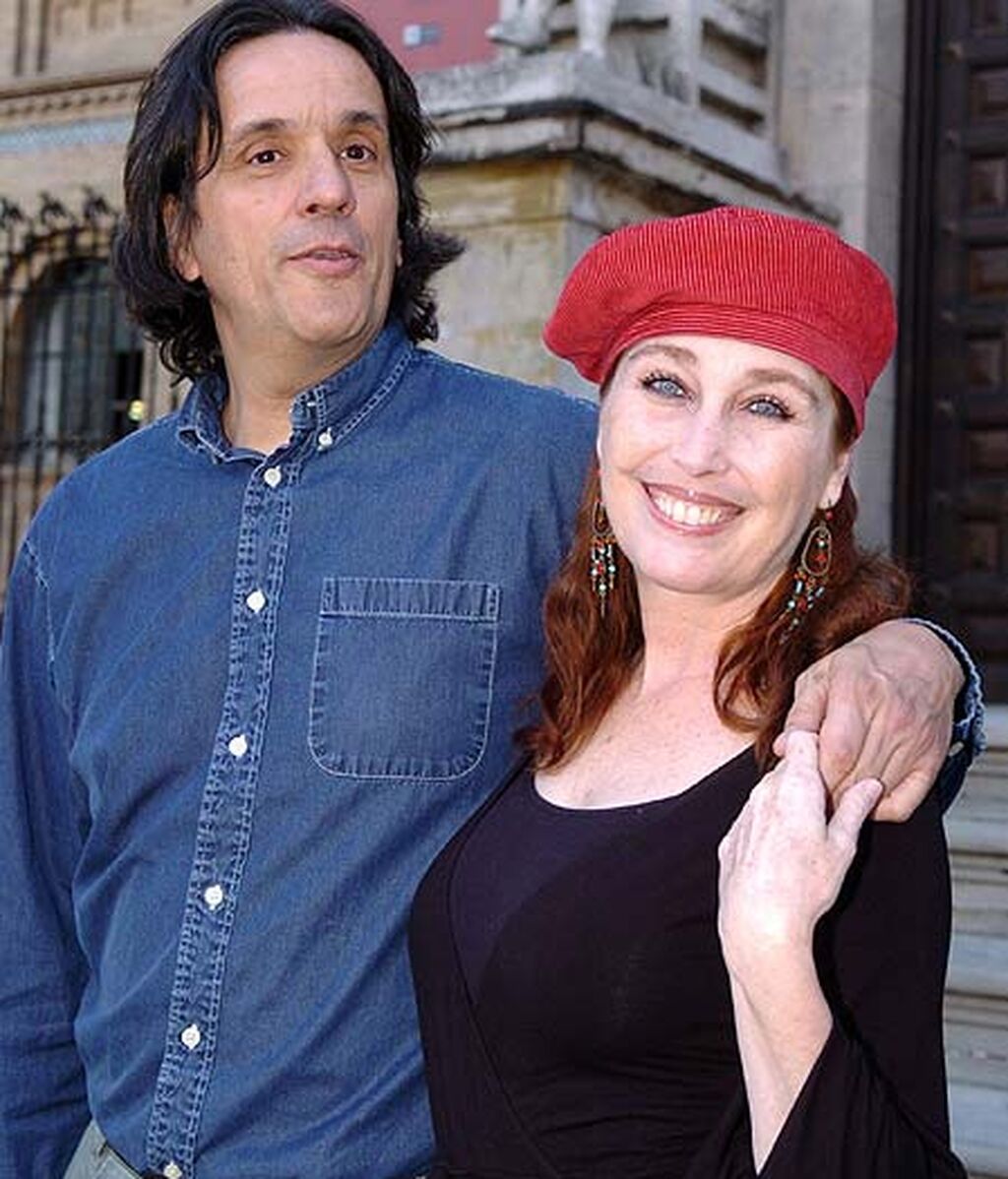 Verónica Forqué y Manuel Iborra, en una foto de archivo de 2016