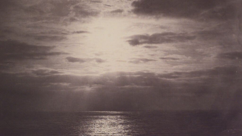 Fotografía contraluz de Le Gray
