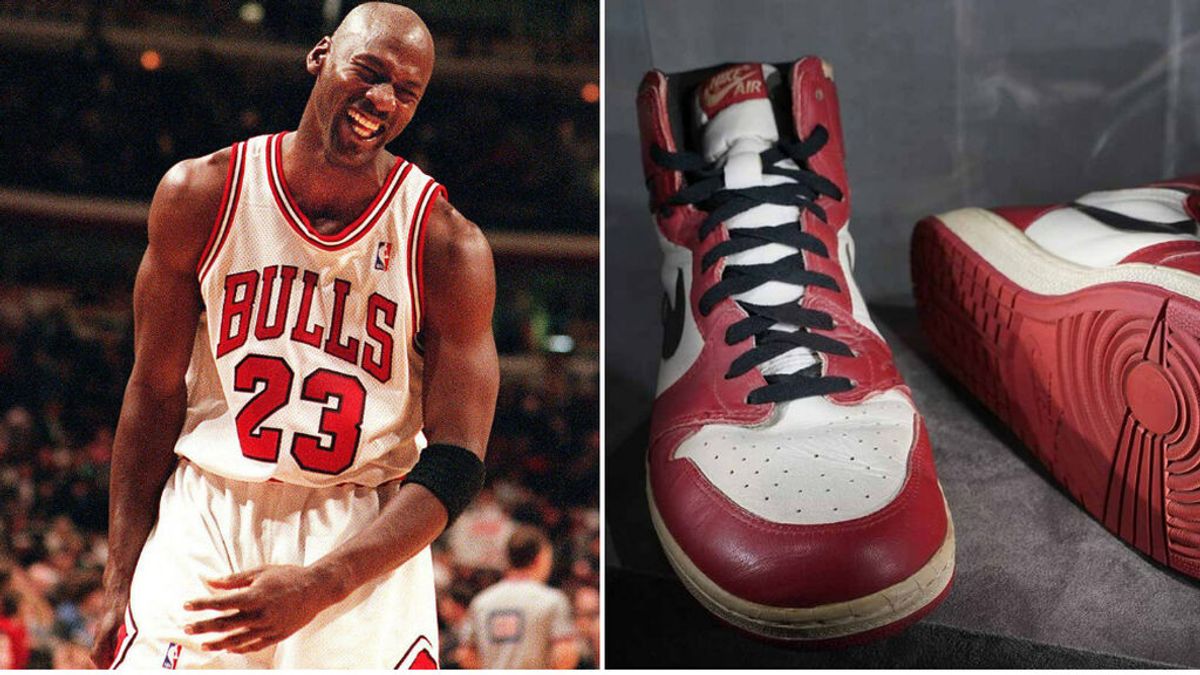 Unas zapatillas de Michael Jordan de 1984, subastadas por 1,5 millones de dólares