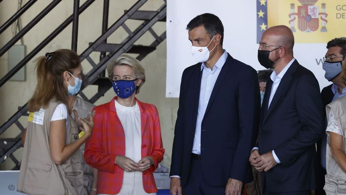En directo: Sánchez visita el centro de acogida de afganos en Torrejón junto a Von der Leyen, Michel y Borrell