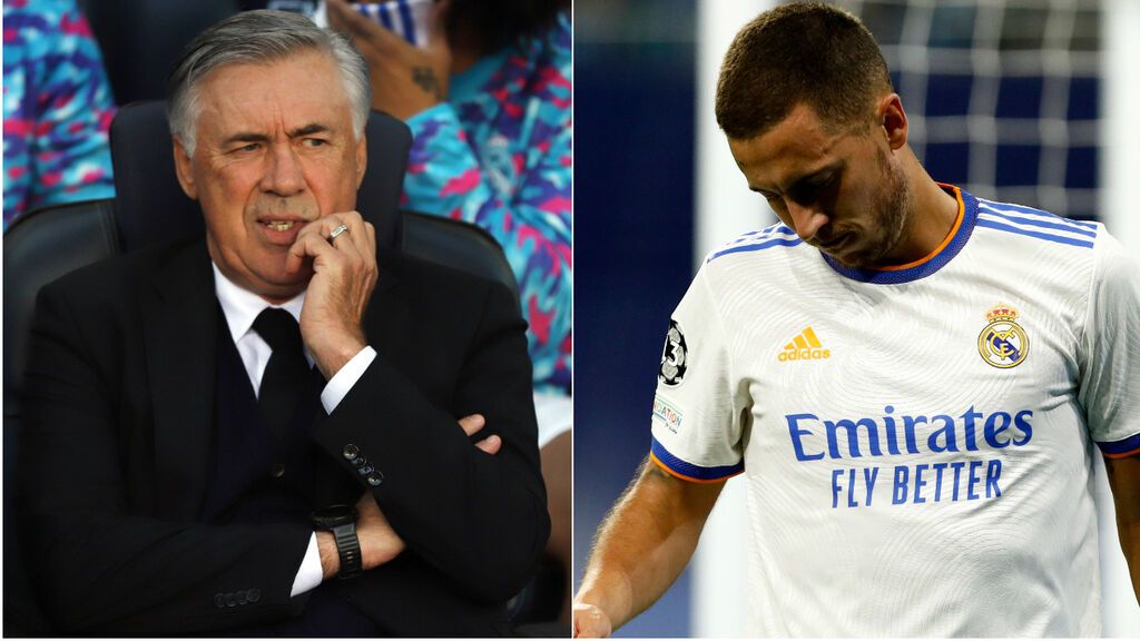 Ancelotti se lo deja claro a Hazard y tendrá que sudar si quiere minutos: “El entrenador prefiere a otro”