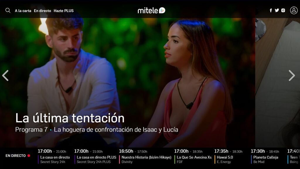 Mitele y Telecinco.es, plataforma y canal de televisión con mayor consumo digital en septiembre