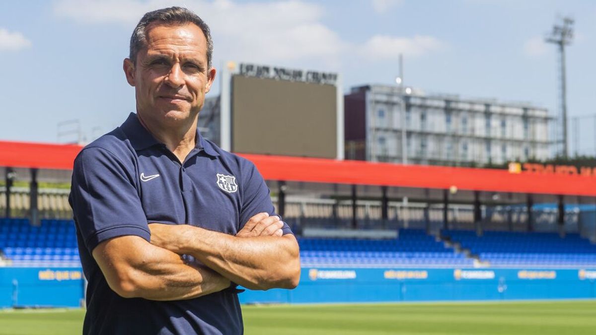 Sergi Barjuan, entrenador puente de Laporta tras Koeman. Sergi Barjuan, entrenador puente de Laporta tras Koeman.
